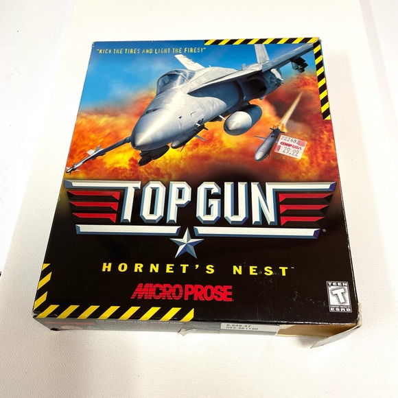 Top Gun Hornet’s Nest vintage 1998 video game combat flight simulation - Picture 1 of 10